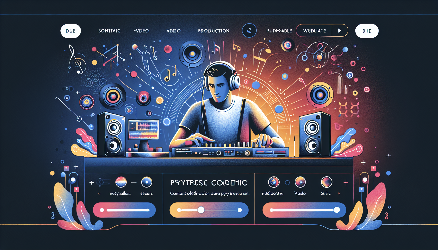 Web nabízející audio-video produkci od Štěpána "GOnDaR" Kotouče, známeho psytrance dje